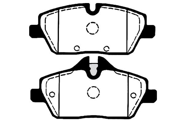 Brake Pad Set, disc brake (01517B)