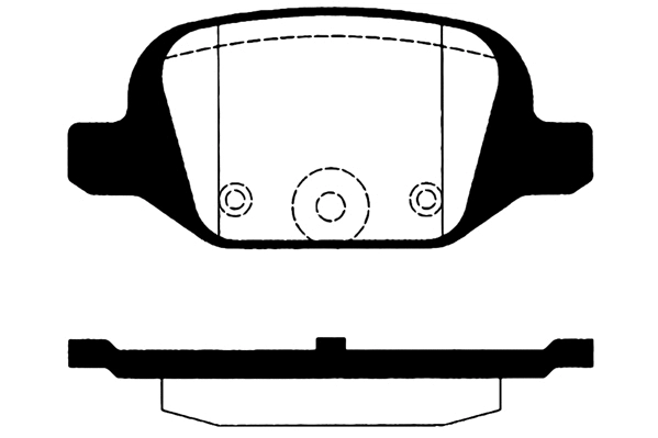 Brake Pad Set, disc brake (02102)