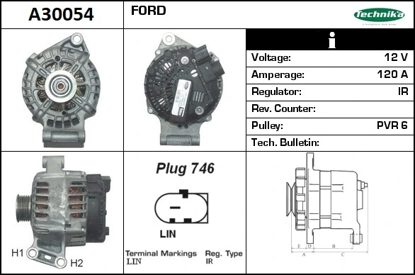 Alternator (A30054)