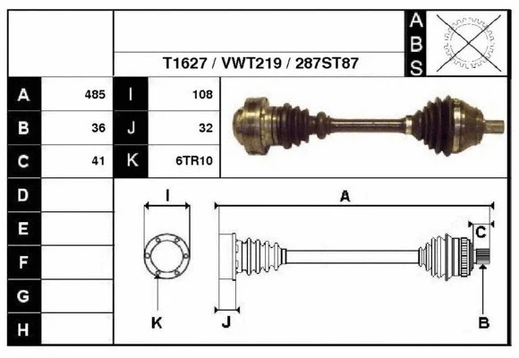 Drive Shaft (67287)