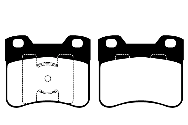 Brake Pad Set, disc brake (01082)