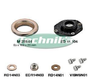 Repair Kit, suspension strut support mount (KSU6019)