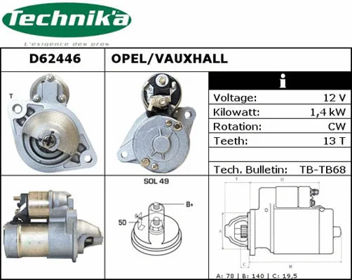 Starter (D62446)