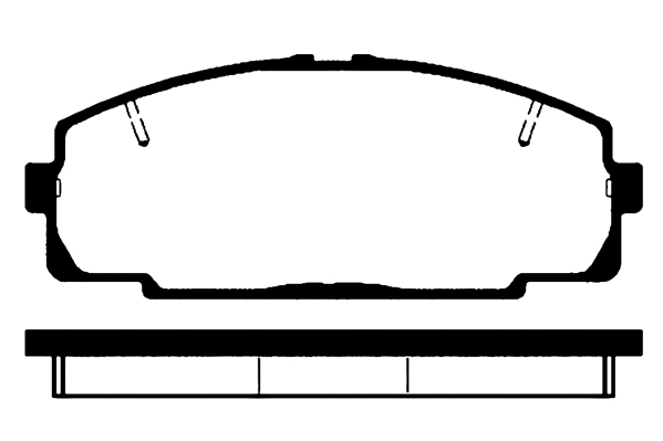 Brake Pad Set, disc brake (01611)