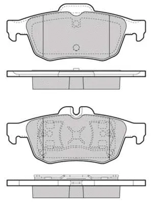 Brake Pad Set, disc brake (02287B)
