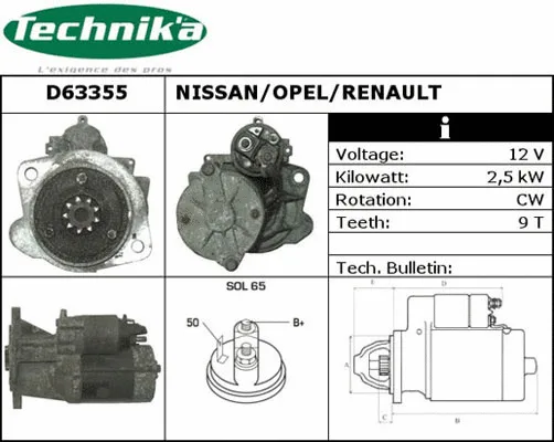 Starter (D63355)