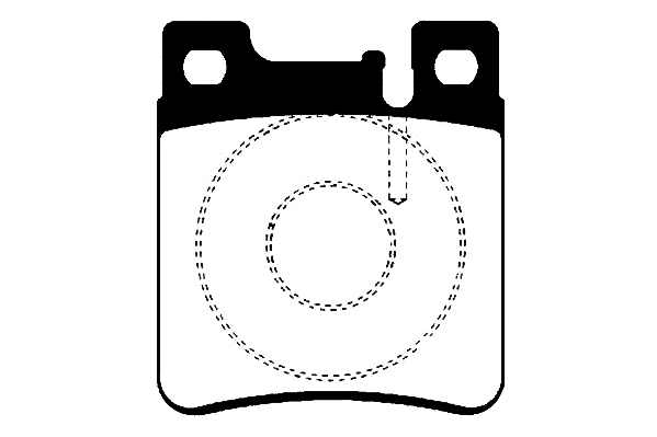 Brake Pad Set, disc brake (02110)