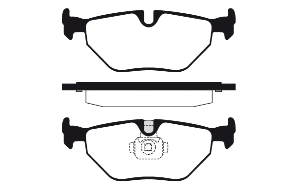 Brake Pad Set, disc brake (02256B)