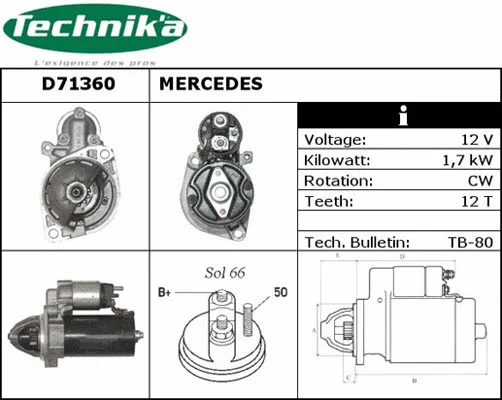 Starter (D71360)