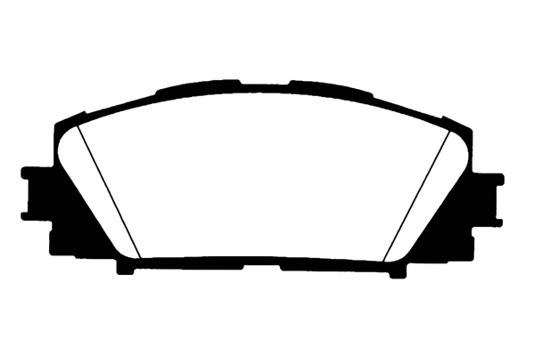 Brake Pad Set, disc brake (01629)