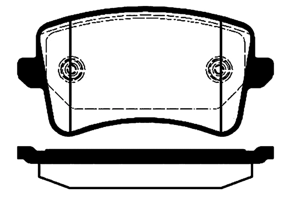 Brake Pad Set, disc brake (01670)