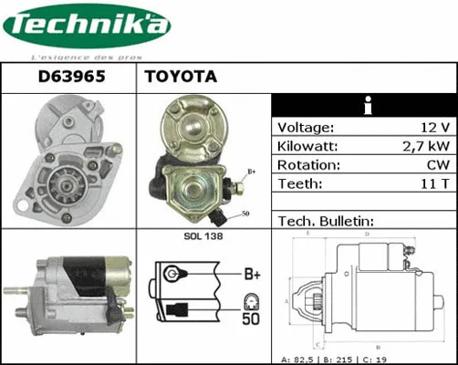 Starter (D63965)