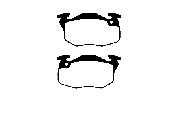 Brake Pad Set, disc brake (01071)