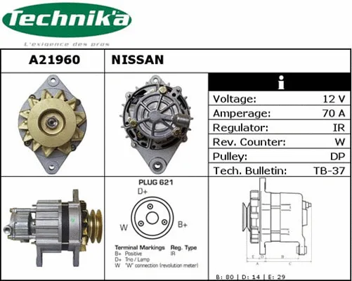 Alternator (A21960)