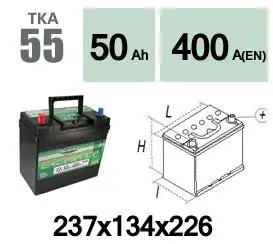 Starter Battery (TKA55)