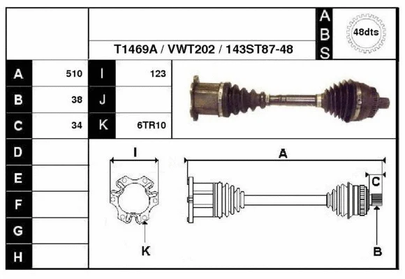 Drive Shaft (67143A)