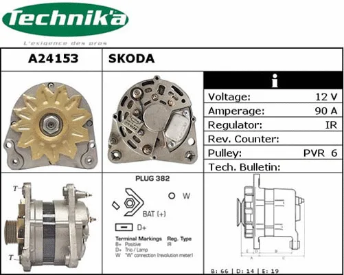 Alternator (A24153)