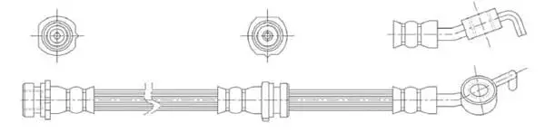 Brake Hose (44656)