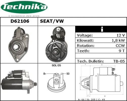 Starter (D62106)
