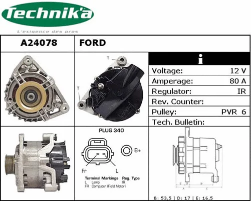 Alternator (A24078)