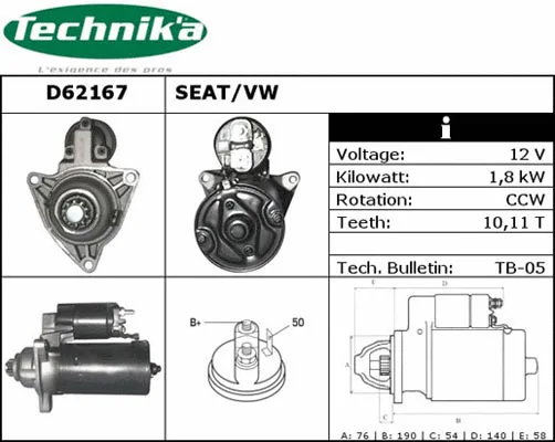 Starter (D62167)