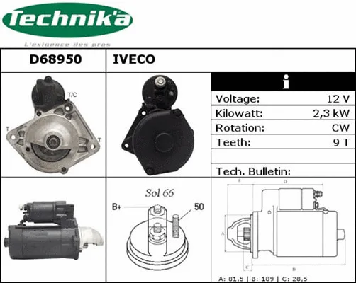 Starter (D68950)
