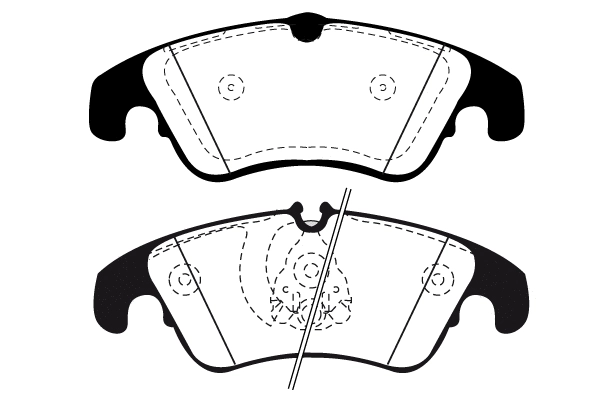Brake Pad Set, disc brake (01801A)