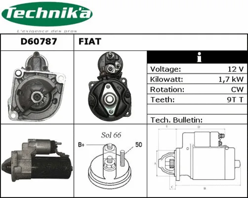 Starter (D60787)