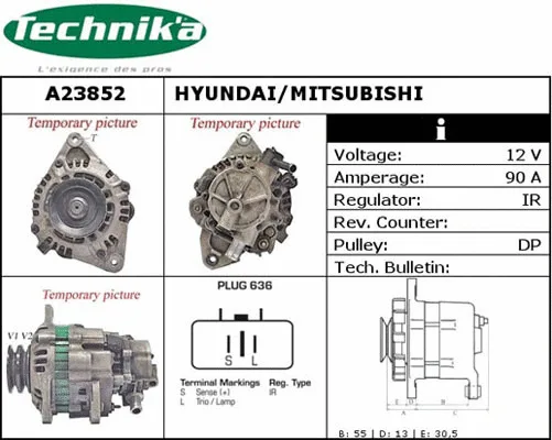 Alternator (A23852)