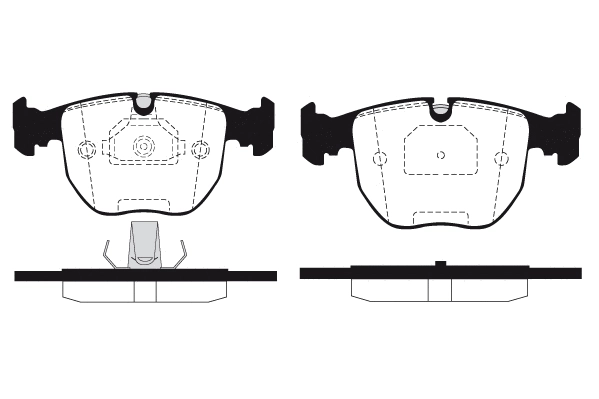 Brake Pad Set, disc brake (01440)