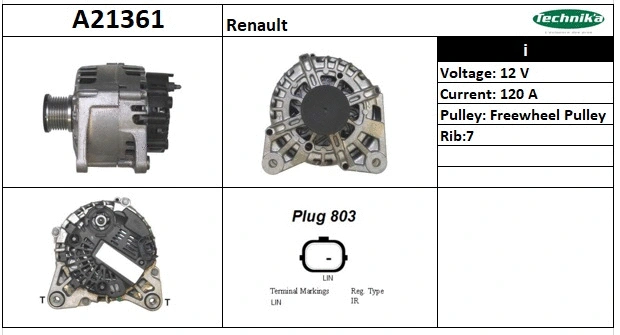 Alternator (A21361)