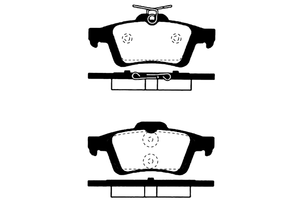 Brake Pad Set, disc brake (02181)