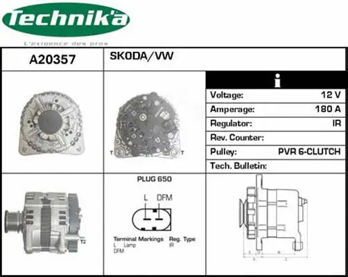 Alternator (A20357)