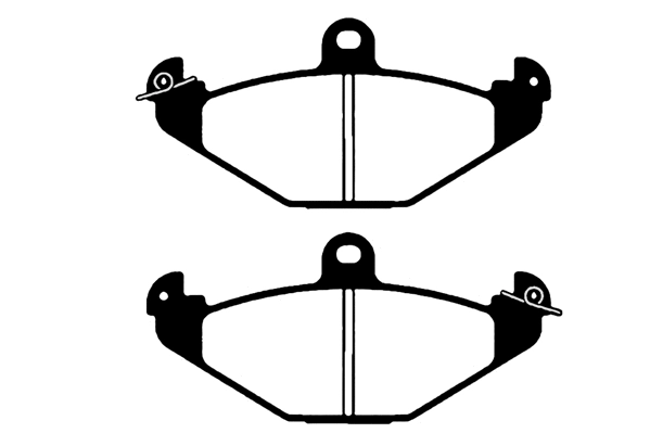 Brake Pad Set, disc brake (02002)