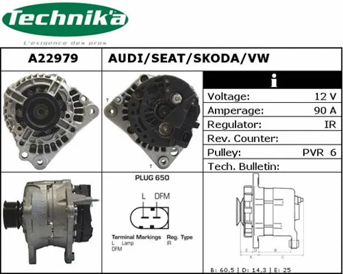 Alternator (A22979)