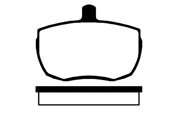 Brake Pad Set, disc brake (01262)
