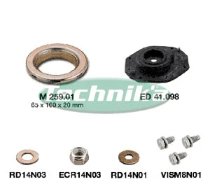 Repair Kit, suspension strut support mount (KSU6016)