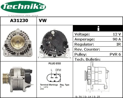 Alternator (A31230)
