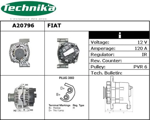 Alternator (A20796)