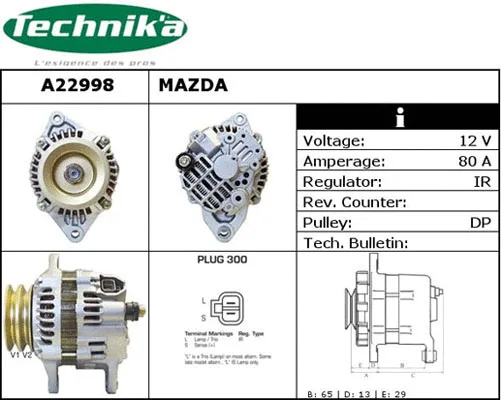 Alternator (A22998)