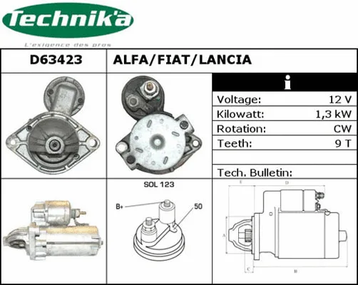 Starter (D63423)
