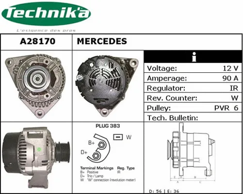 Alternator (A28170)