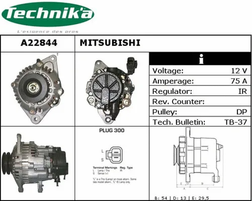 Alternator (A22844)