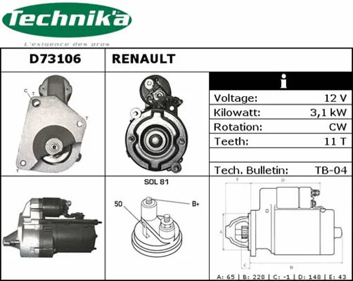 Starter (D73106)