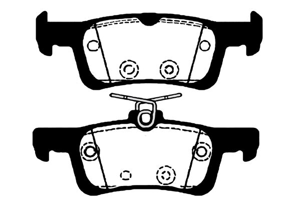Brake Pad Set, disc brake (02295A)