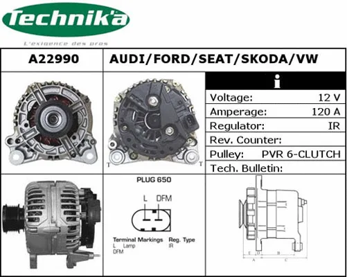 Alternator (A22990)