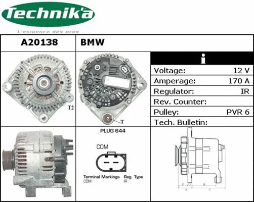 Alternator (A20138)
