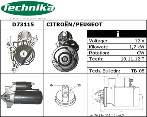 Starter (D73115)