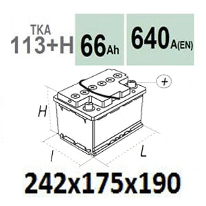 Starter Battery (TKA113+H)