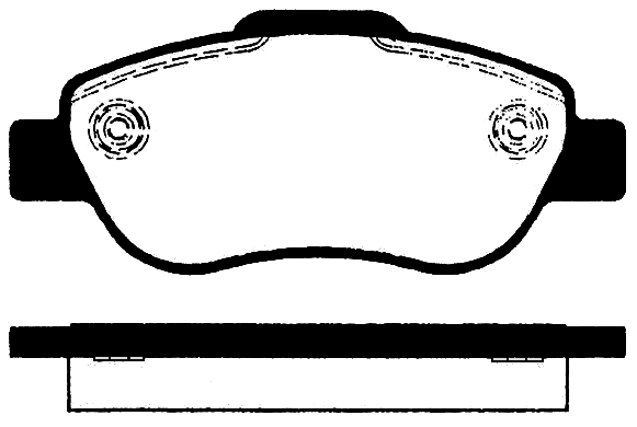 Brake Pad Set, disc brake (01604)